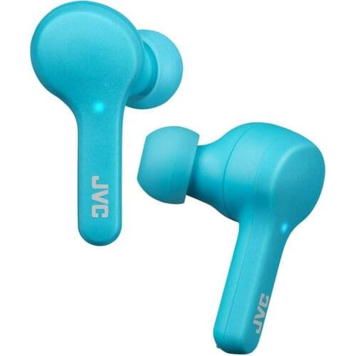 JVC Gumy HA-A7T In-Ear True Wireless Personal Earbuds - Soda Blue - 2